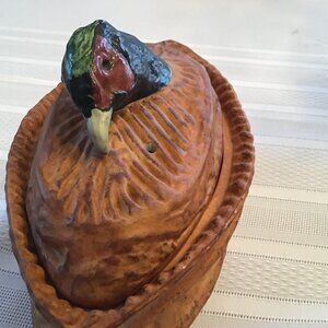 #1120 PILLIVUTE PHEASANT RARE VINTAGE PIECE IN EXCELLENT CONDITION